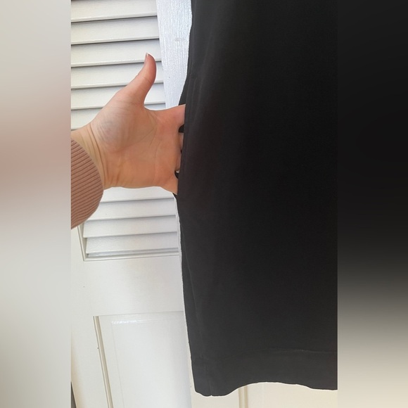 Rowan Estelle Cap-Sleeve Raglan Heritage Tee Shirt Dress Pockets | Black | SZ XS - Picture 6 of 12